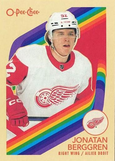 #116 Jonatan Berggren - Detroit Red Wings - 2023-24 O-Pee-Chee - Retro Hockey