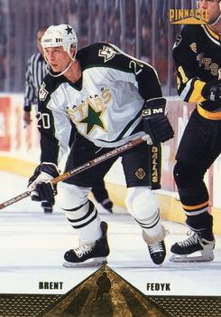 #116 Brent Fedyk - Dallas Stars - 1996-97 Pinnacle Hockey