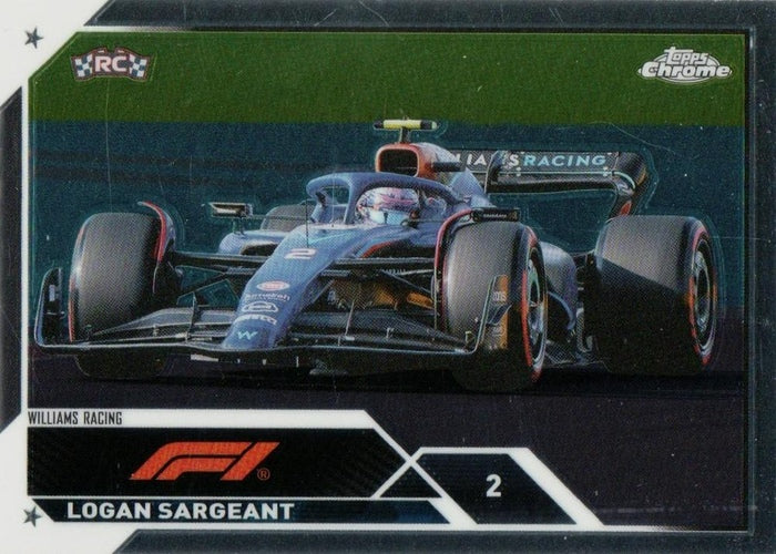 #116 Logan Sargeant - Williams Racing - 2023 Topps Chrome Formula 1 Racing
