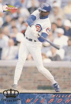 #116 Willie Wilson - Chicago Cubs - 1994 Pacific Baseball