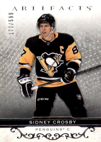 #116 Sidney Crosby - Pittsburgh Penguins - 2021-22 Upper Deck Artifacts Hockey