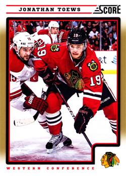 #116 Jonathan Toews - Chicago Blackhawks - 2012-13 Score - Gold Rush Hockey