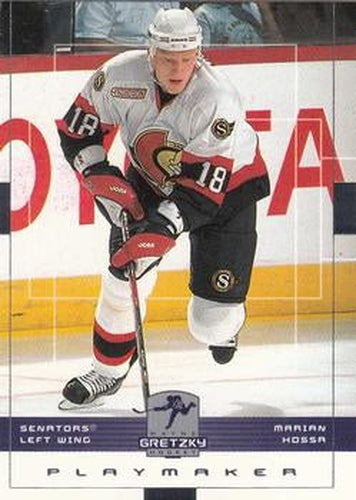 #116 Marian Hossa - Ottawa Senators - 1999-00 Upper Deck Wayne Gretzky Hockey