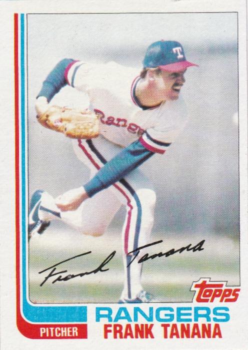 #117T Frank Tanana - Texas Rangers - 1982 Topps Traded Baseball
