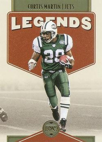 #117 Curtis Martin - New York Jets - 2022 Panini Legacy Football