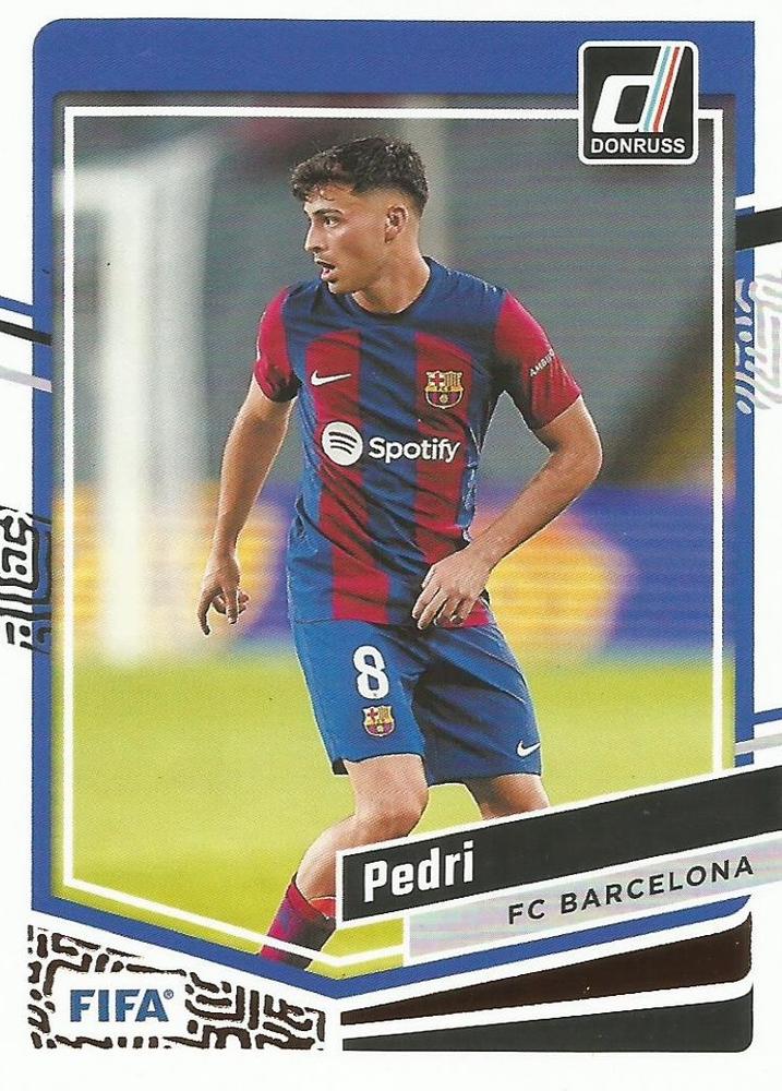 #117 Pedri - FC Barcelona - 2023-24 Donruss Soccer