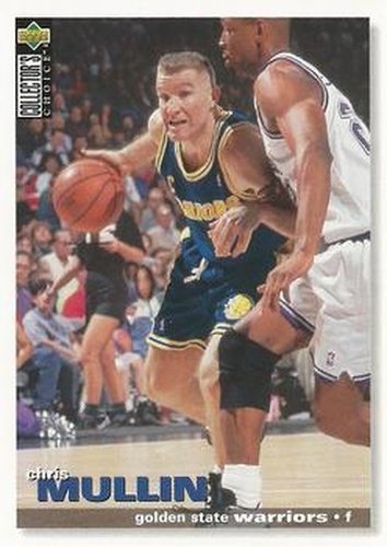 #117 Chris Mullin - Golden State Warriors - 1995-96 Collector's Choice Basketball