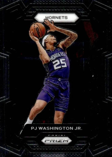 #117 PJ Washington Jr. - Charlotte Hornets - 2023-24 Panini Prizm Basketball