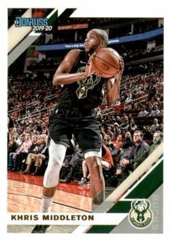 #117 Khris Middleton - Milwaukee Bucks - 2019-20 Donruss Basketball