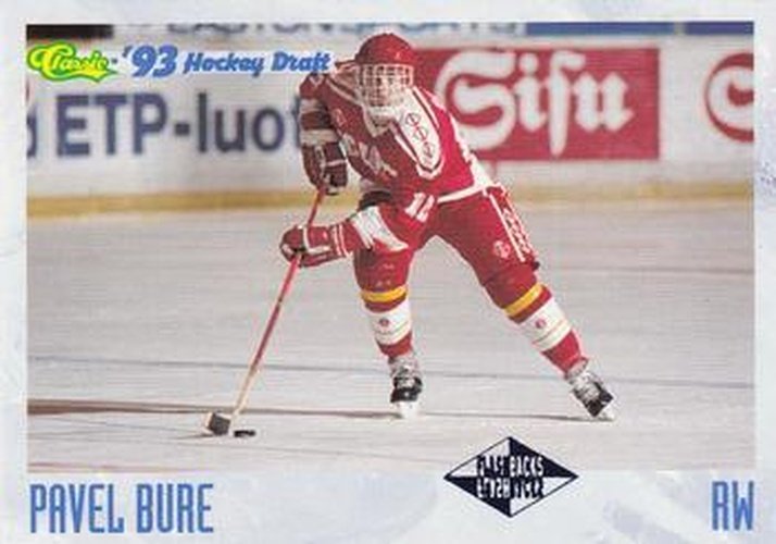 #117 Pavel Bure - Russia - 1993 Classic '93 Hockey Draft Hockey
