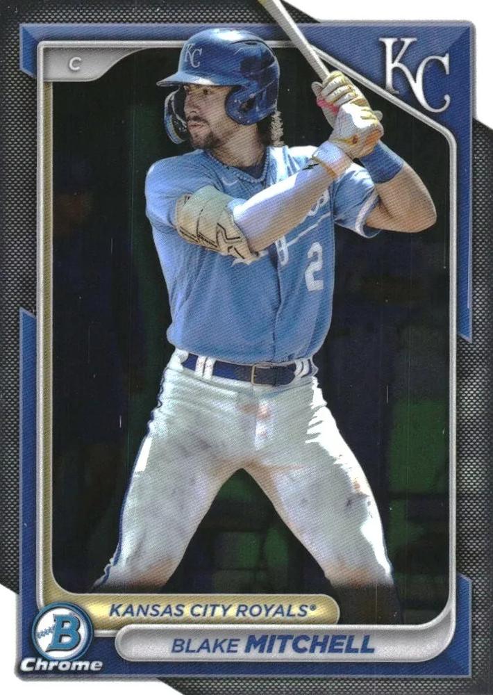#BCP-117 Blake Mitchell - Kansas City Royals - 2024 Bowman - Chrome Prospects Baseball