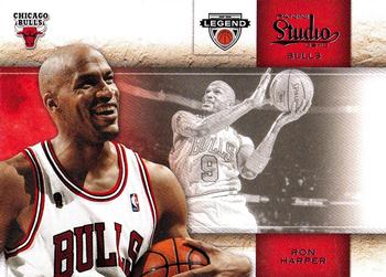 #117 Ron Harper - Chicago Bulls - 2009-10 Panini Studio Basketball