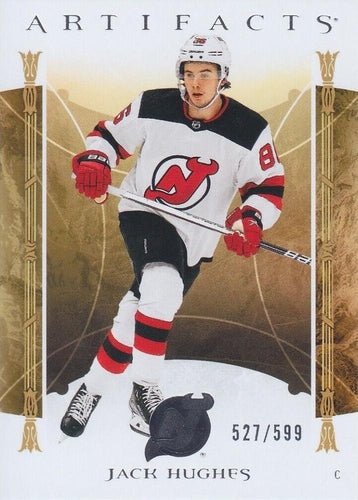 #117 Jack Hughes - New Jersey Devils - 2022-23 Upper Deck Artifacts Hockey
