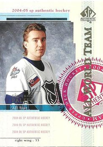 #117 Zigmund Palffy - Los Angeles Kings - 2004-05 SP Authentic Hockey