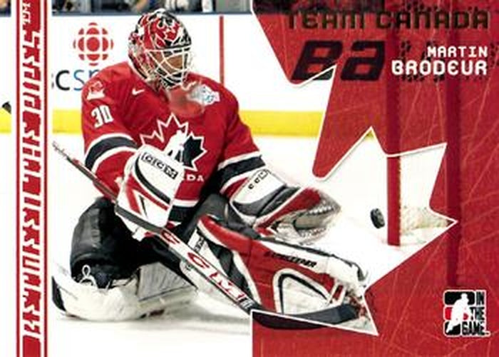 #117 Martin Brodeur - Canada - 2006-07 In The Game Between The Pipes Hockey