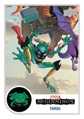 #117 Throg - 2022 Upper Deck Marvel Beginnings