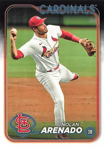 #118 Nolan Arenado - St. Louis Cardinals - 2024 Topps Baseball