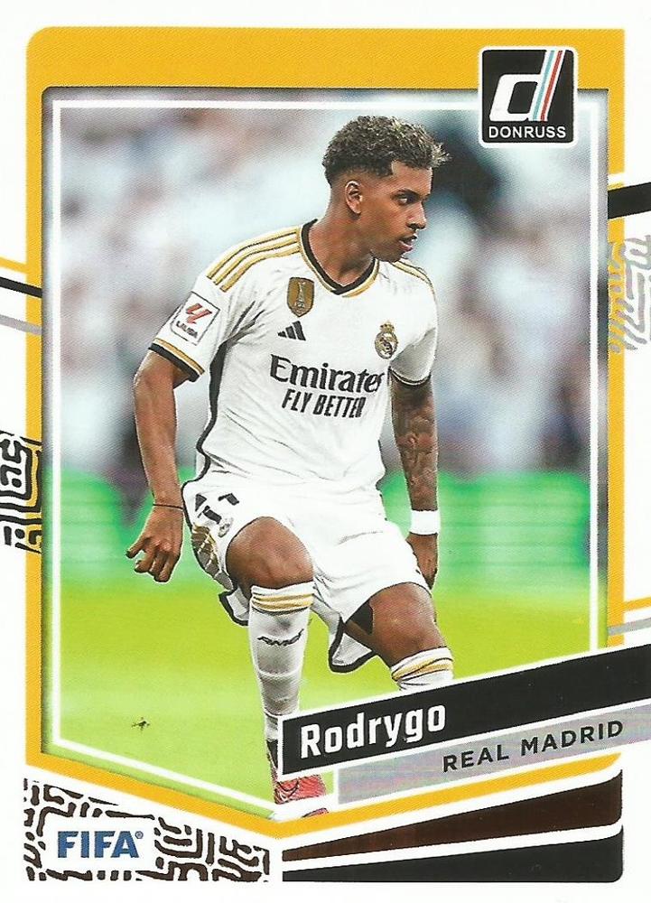 #118 Rodrygo - Real Madrid CF - 2023-24 Donruss Soccer