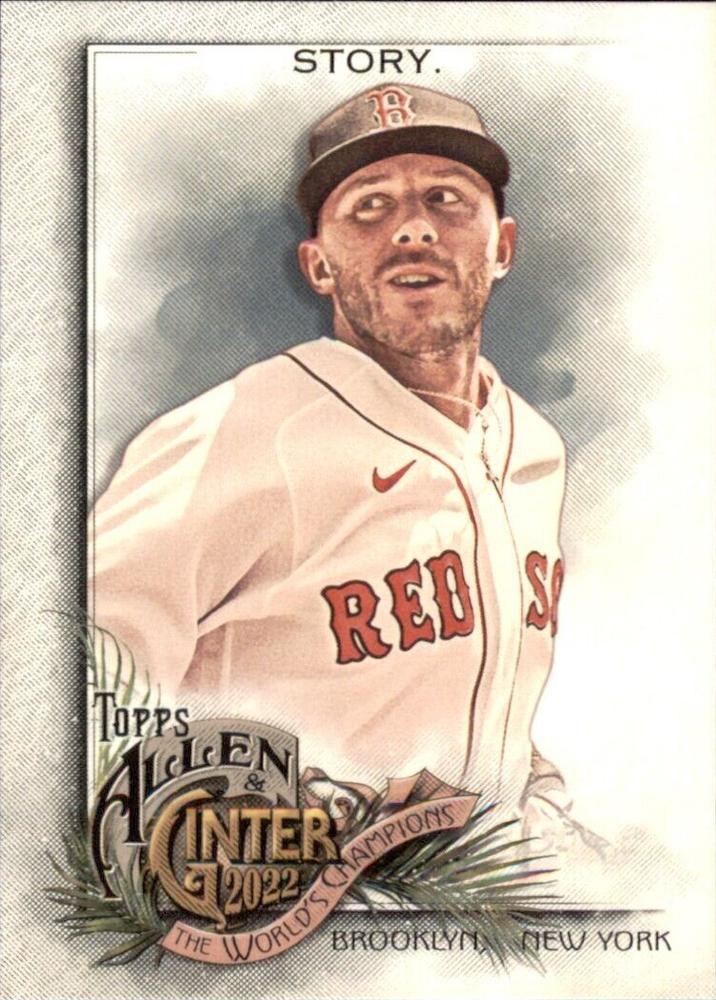 #118 Trevor Story - Boston Red Sox - 2022 Topps Allen & Ginter Baseball