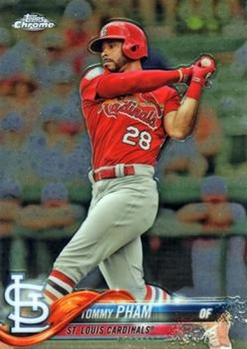 #118 Tommy Pham - St. Louis Cardinals - 2018 Topps Chrome Baseball
