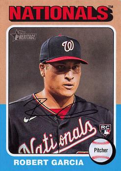 #118 Robert Garcia - Washington Nationals - 2024 Topps Heritage Baseball