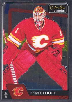 #118 Brian Elliott - Calgary Flames - 2016-17 O-Pee-Chee Platinum Hockey