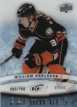 #118 William Karlsson - Anaheim Ducks - 2014-15 Upper Deck Ice Hockey