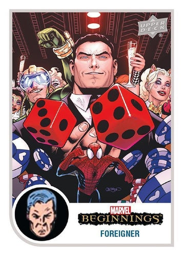 #118 Foreigner - 2022 Upper Deck Marvel Beginnings