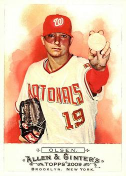 #118 Scott Olsen - Washington Nationals - 2009 Topps Allen & Ginter Baseball