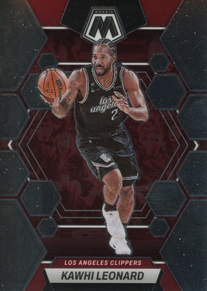 #118 Kawhi Leonard - Los Angeles Clippers - 2022-23 Panini Mosaic Basketball