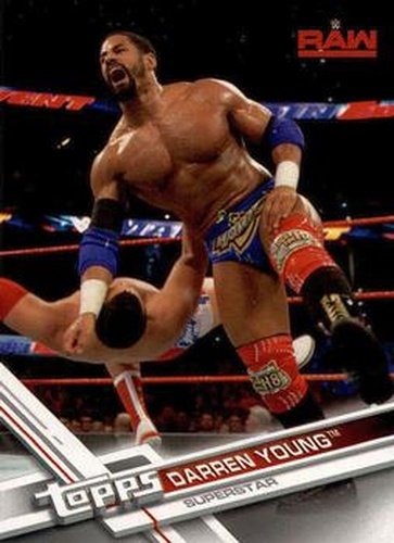 #118 Darren Young - 2017 Topps WWE Then Now Forever Wrestling