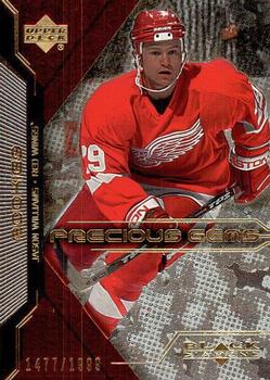 #118 Jason Williams - Detroit Red Wings - 2000-01 Upper Deck Black Diamond Update Hockey