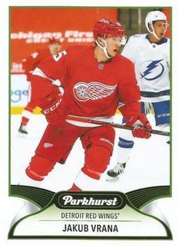 #118 Jakub Vrana - Detroit Red Wings - 2021-22 Parkhurst Hockey