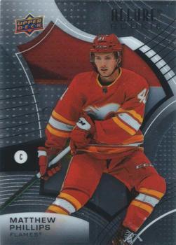 #118 Matthew Phillips - Calgary Flames - 2021-22 Upper Deck Allure Hockey