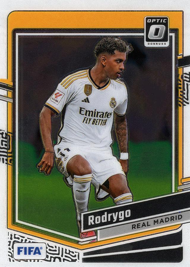 #118 Rodrygo - Real Madrid CF - 2023-24 Donruss - Optic Soccer
