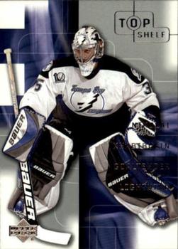 #118 Nikolai Khabibulin - Tampa Bay Lightning - 2001-02 Upper Deck Top Shelf Hockey