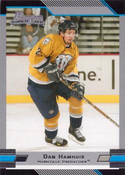 #118 Dan Hamhuis - Nashville Predators - 2003-04 Bowman Draft Picks and Prospects Hockey