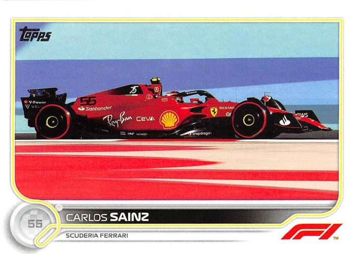 #118 Carlos Sainz - Scuderia Ferrari - 2022 Topps Formula 1 Racing