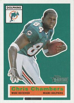 #118 Chris Chambers - Miami Dolphins - 2001 Topps Heritage Football