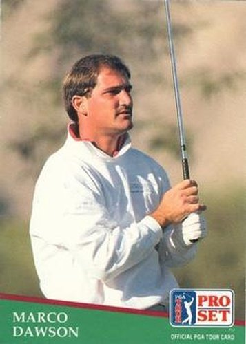 #118 Marco Dawson - 1991 Pro Set PGA Tour Golf