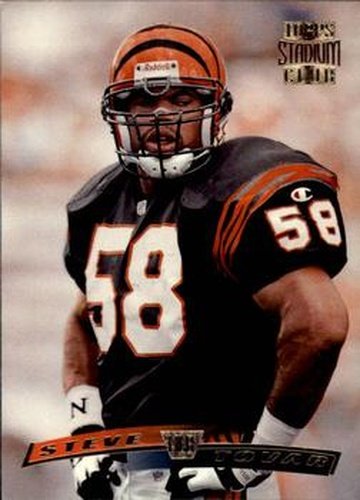 #119 Steve Tovar - Cincinnati Bengals - 1996 Stadium Club Football