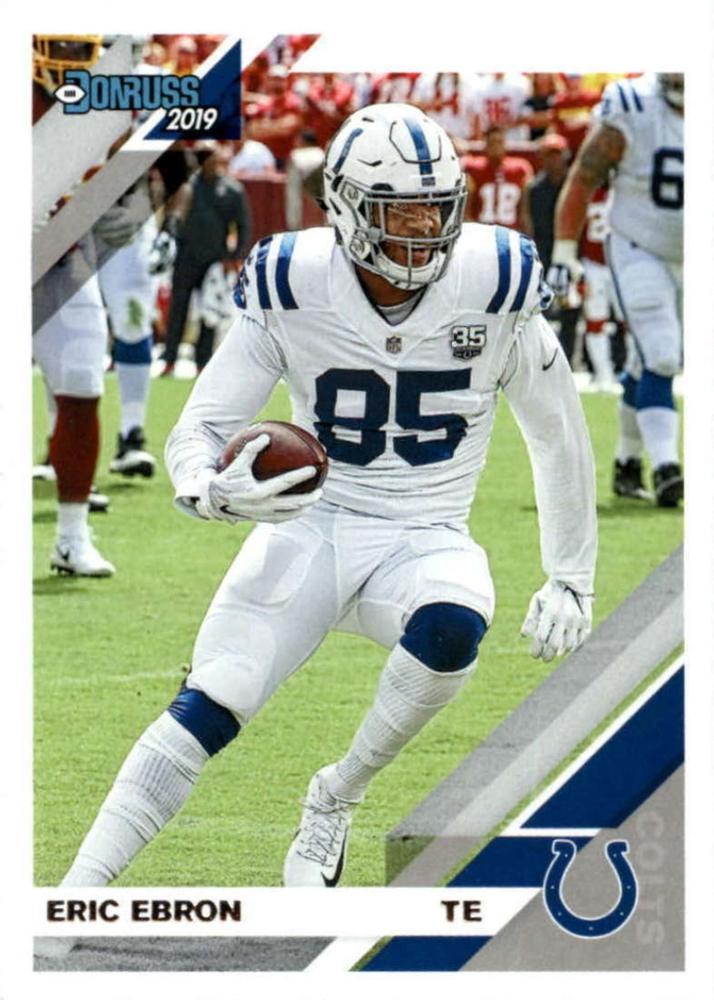 #119 Eric Ebron - Indianapolis Colts - 2019 Donruss Football