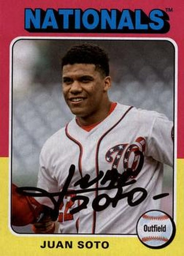#119 Juan Soto - Washington Nationals - 2019 Topps Archives Baseball