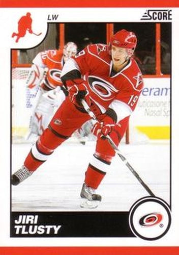 #119 Jiri Tlusty - Carolina Hurricanes - 2010-11 Score Hockey
