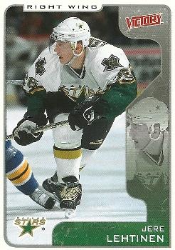 #119 Jere Lehtinen - Dallas Stars - 2001-02 Upper Deck Victory Hockey