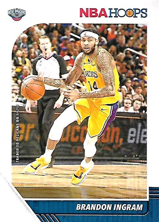 #119 Brandon Ingram - New Orleans Pelicans - 2019-20 Hoops Basketball