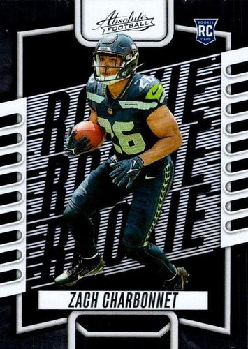 #119 Zach Charbonnet - Seattle Seahawks - 2023 Panini Absolute Football