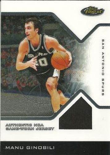 #119 Manu Ginobili - San Antonio Spurs - 2004-05 Finest Basketball