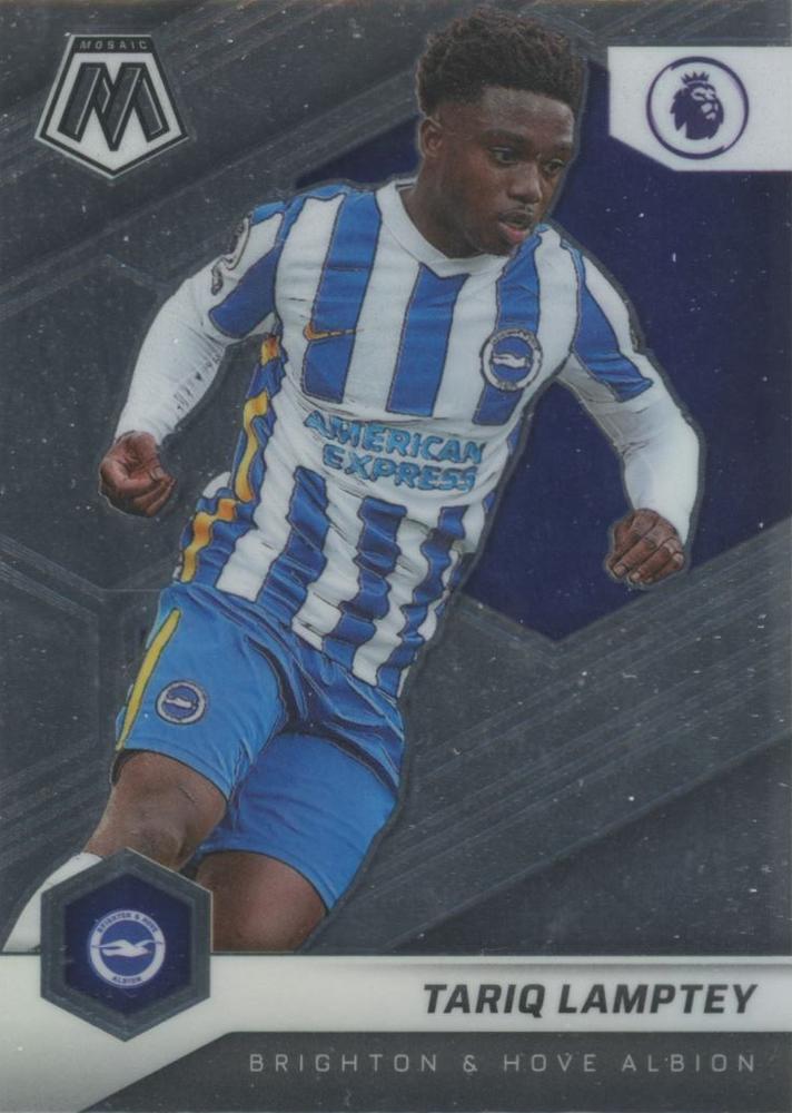 #119 Tariq Lamptey - Brighton & Hove Albion - 2021-22 Panini Mosaic Premier League Soccer