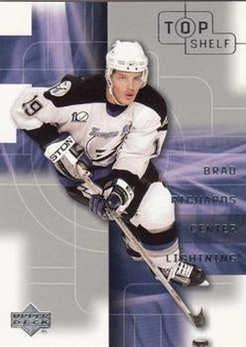 #119 Brad Richards - Tampa Bay Lightning - 2001-02 Upper Deck Top Shelf Hockey